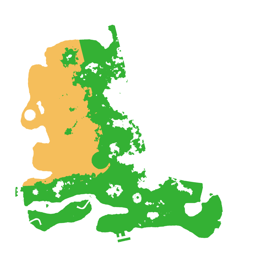 Biome Rust Map: Procedural Map, Size: 4000, Seed: 55092723