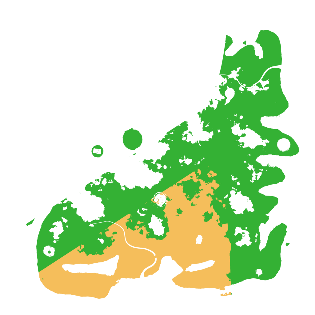 Biome Rust Map: Procedural Map, Size: 4250, Seed: 447203652
