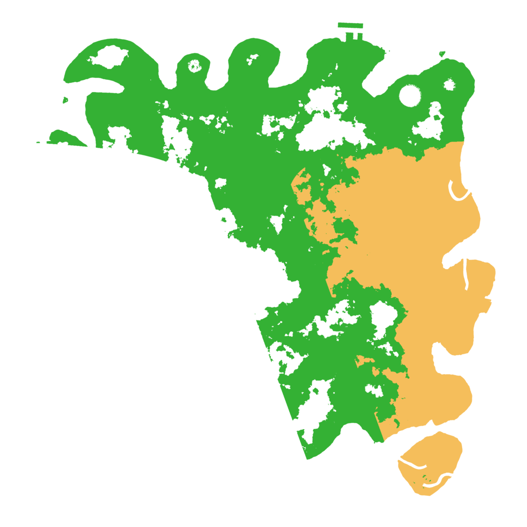 Biome Rust Map: Procedural Map, Size: 4250, Seed: 1596587709