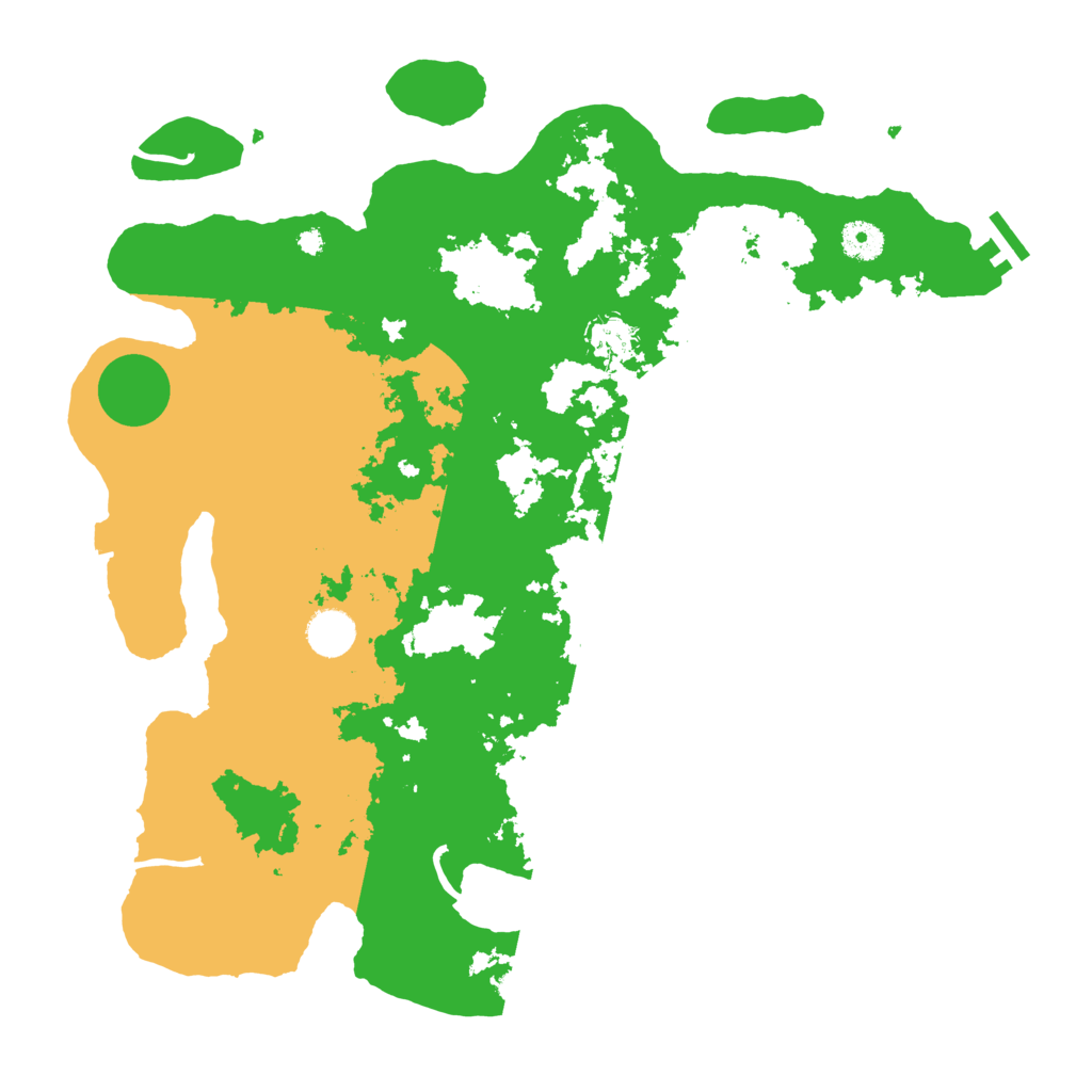 Biome Rust Map: Procedural Map, Size: 4000, Seed: 629194502