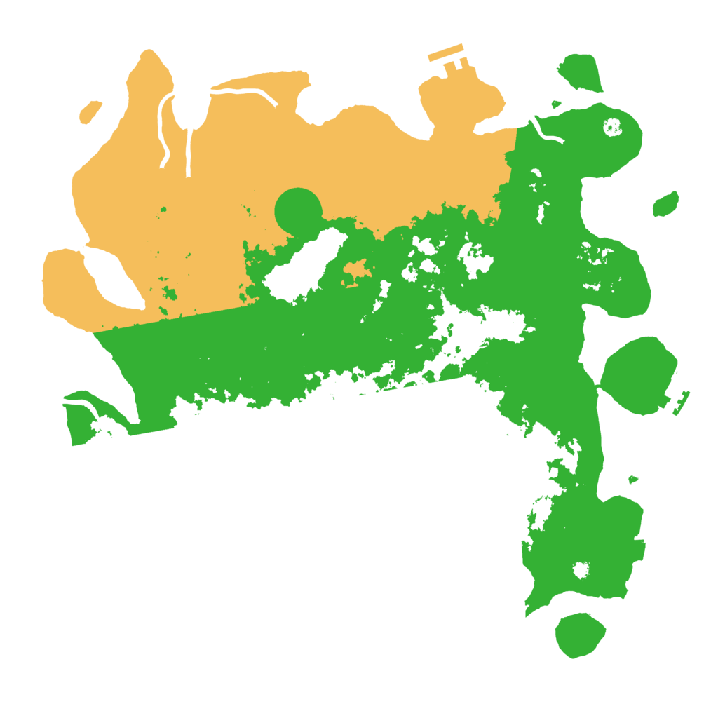 Biome Rust Map: Procedural Map, Size: 4000, Seed: 312294729