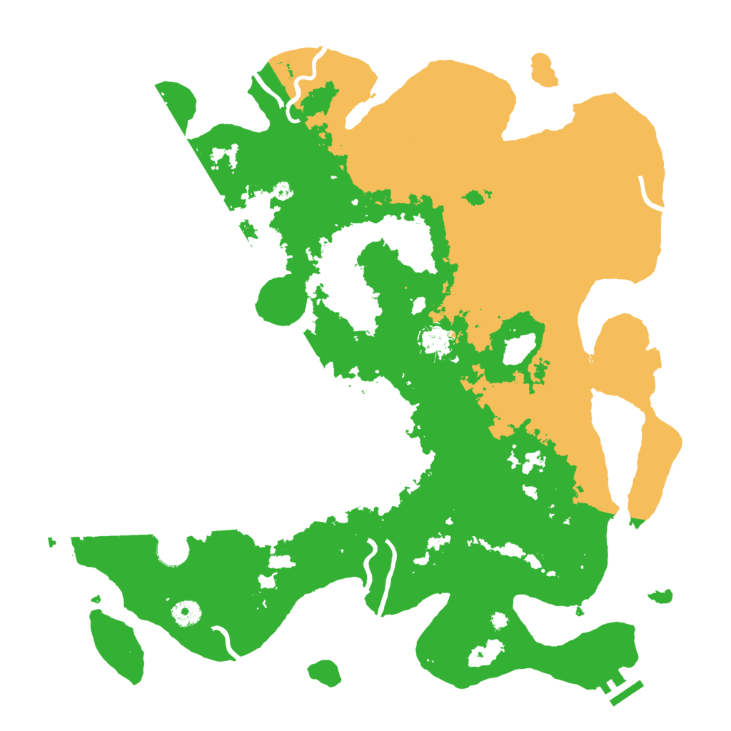 Biome Rust Map: Procedural Map, Size: 4000, Seed: 1760695358