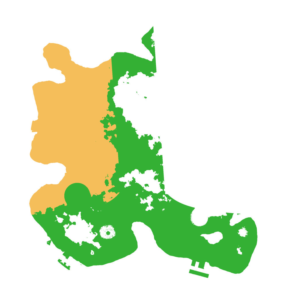 Biome Rust Map: Procedural Map, Size: 3000, Seed: 587093541