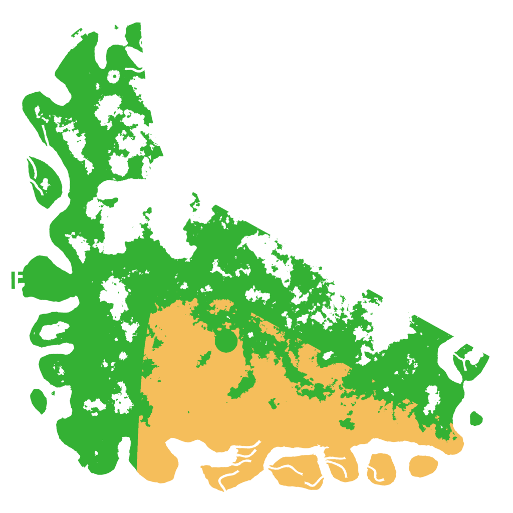 Biome Rust Map: Procedural Map, Size: 6000, Seed: 813330837