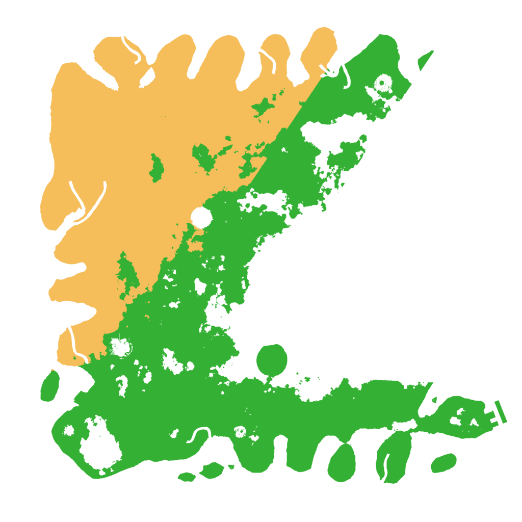 Biome Rust Map: Procedural Map, Size: 4500, Seed: 1273555323