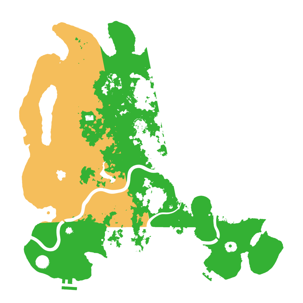 Biome Rust Map: Procedural Map, Size: 4000, Seed: 4578126