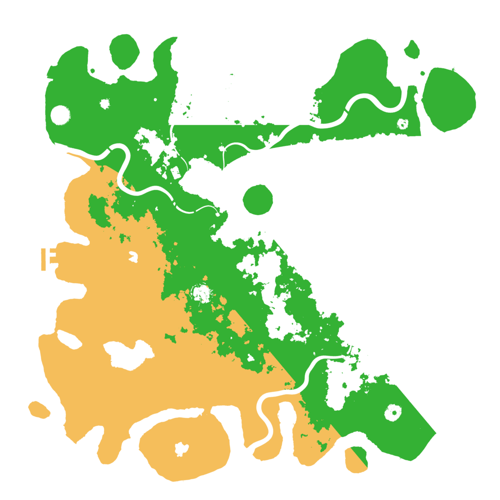 Biome Rust Map: Procedural Map, Size: 4500, Seed: 1970366329