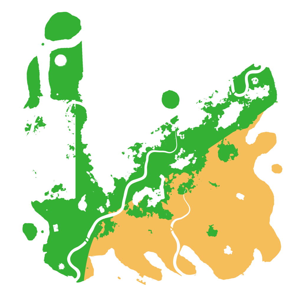 Biome Rust Map: Procedural Map, Size: 4500, Seed: 1661938784