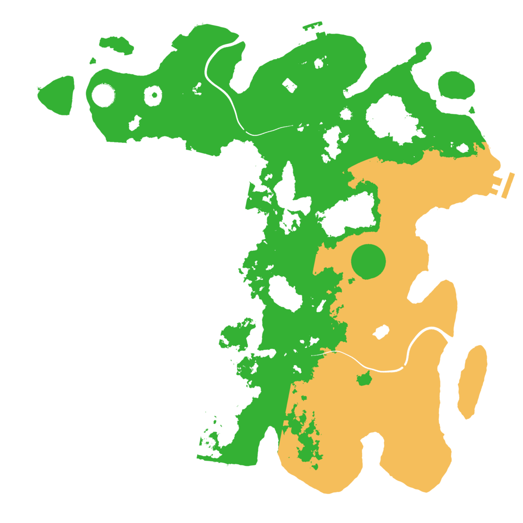 Biome Rust Map: Procedural Map, Size: 4000, Seed: 1534378444