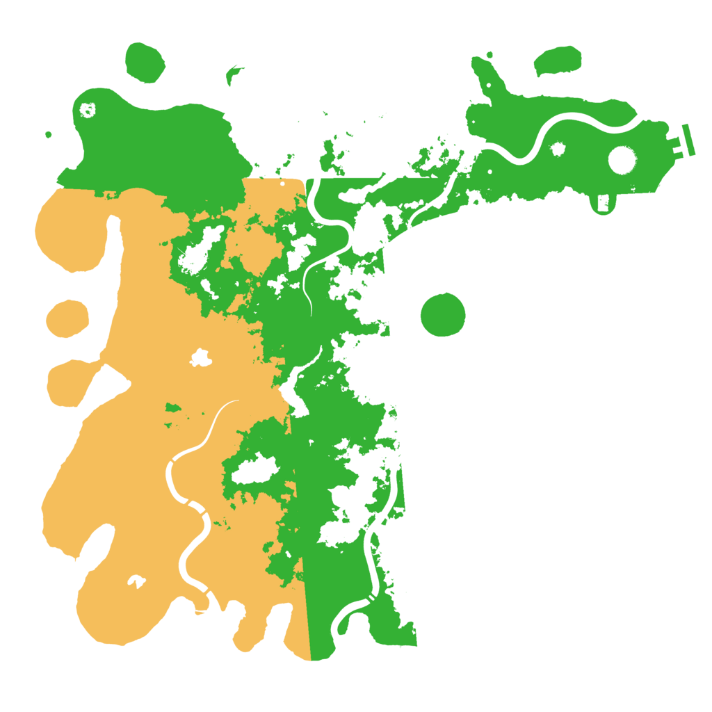 Biome Rust Map: Procedural Map, Size: 4500, Seed: 1557103011