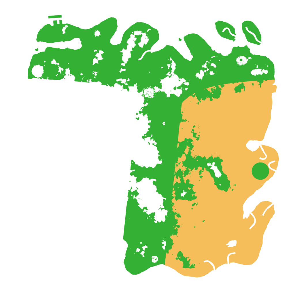 Biome Rust Map: Procedural Map, Size: 4500, Seed: 671390301