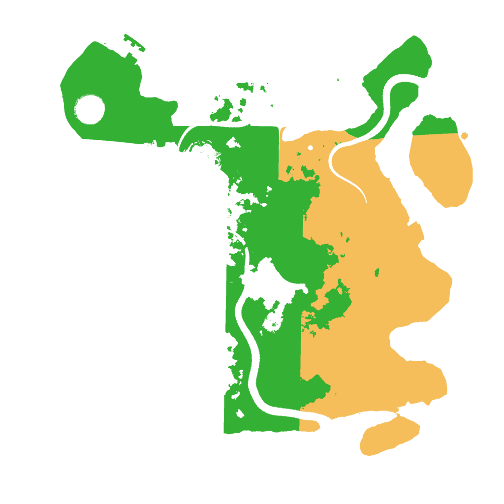 Biome Rust Map: Procedural Map, Size: 3000, Seed: 1959215629