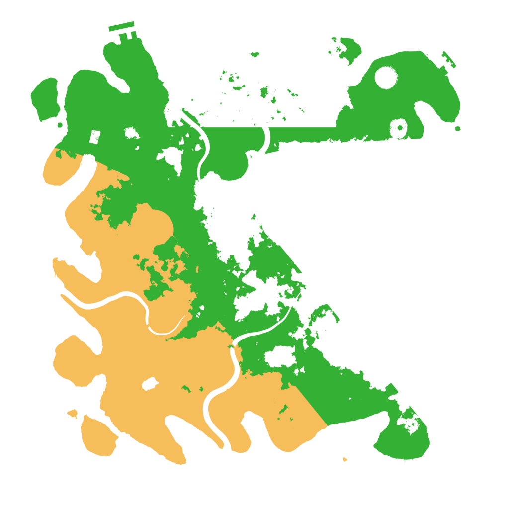 Biome Rust Map: Procedural Map, Size: 4000, Seed: 1885699596