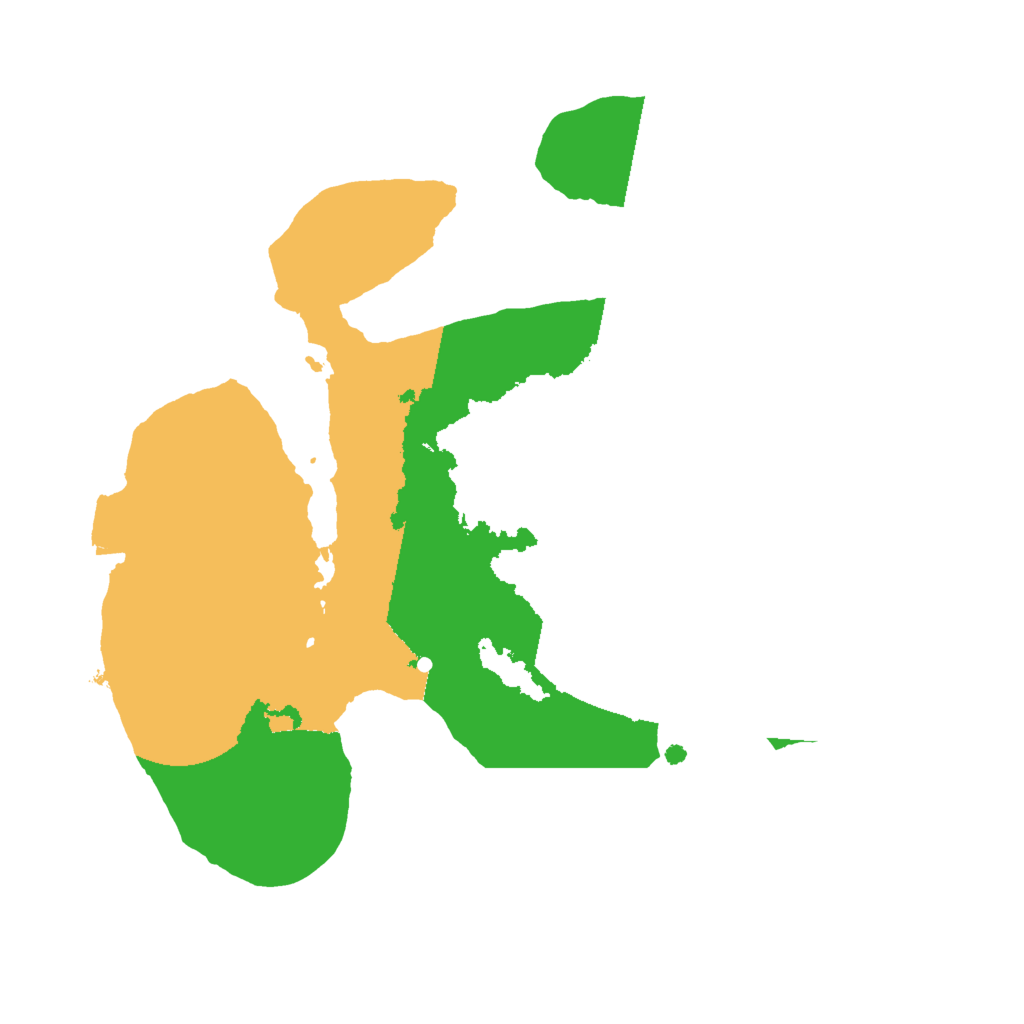 Biome Rust Map: Procedural Map, Size: 2000, Seed: 23894756