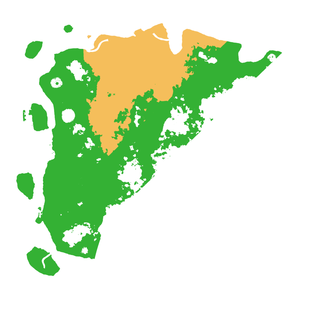 Biome Rust Map: Procedural Map, Size: 4250, Seed: 1291514628