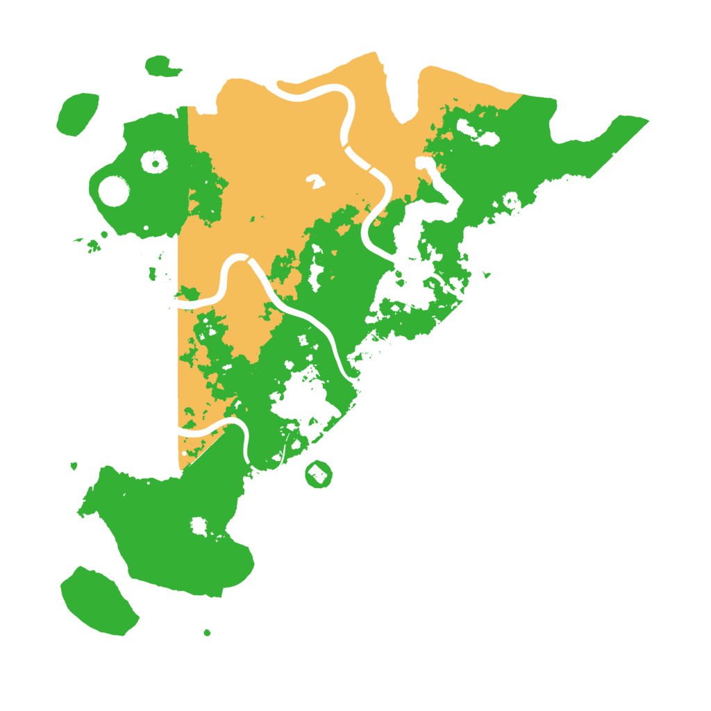 Biome Rust Map: Procedural Map, Size: 4250, Seed: 1291514628