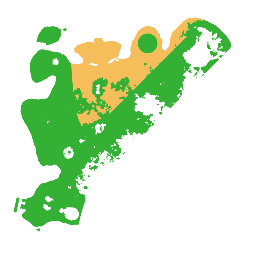 Biome Rust Map: Procedural Map, Size: 3500, Seed: 358055072