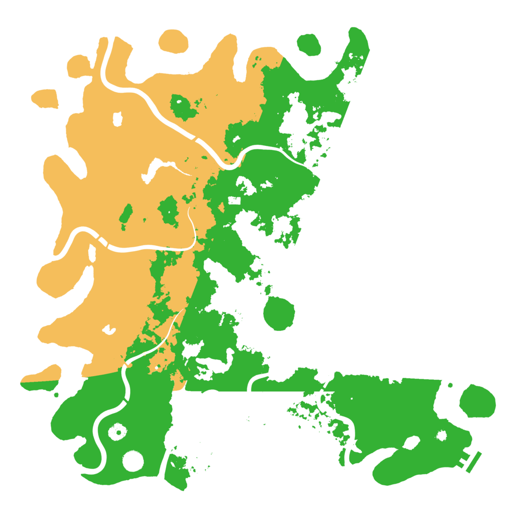 Biome Rust Map: Procedural Map, Size: 4500, Seed: 1506755151