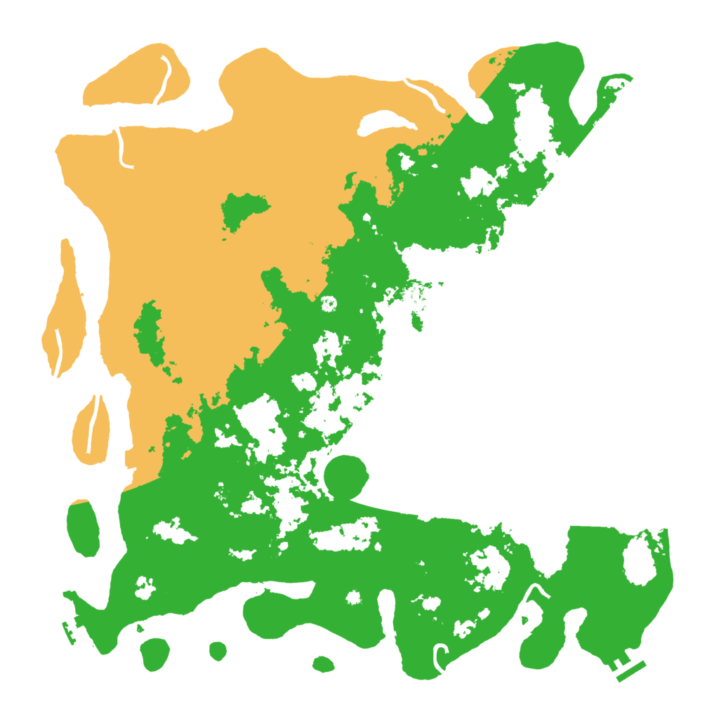 Biome Rust Map: Procedural Map, Size: 4500, Seed: 1601150731