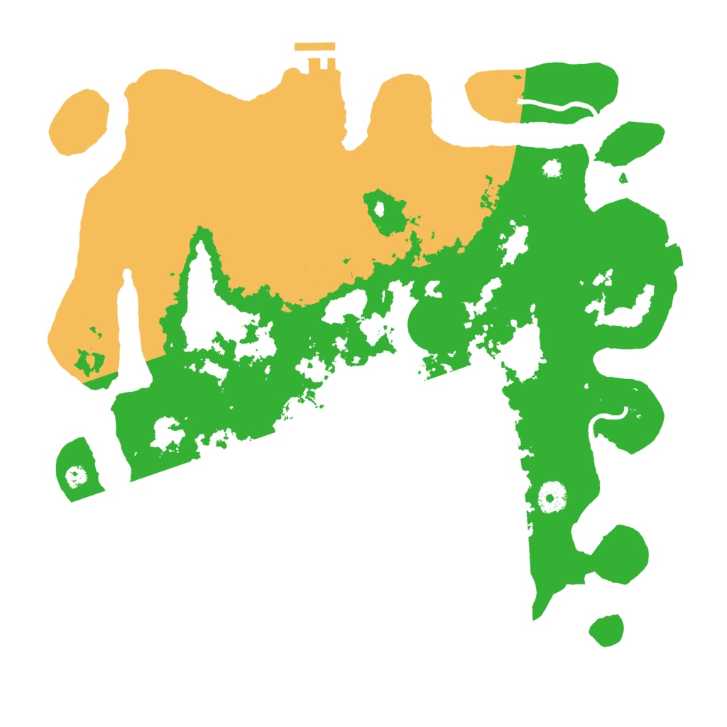 Biome Rust Map: Procedural Map, Size: 3600, Seed: 98765113