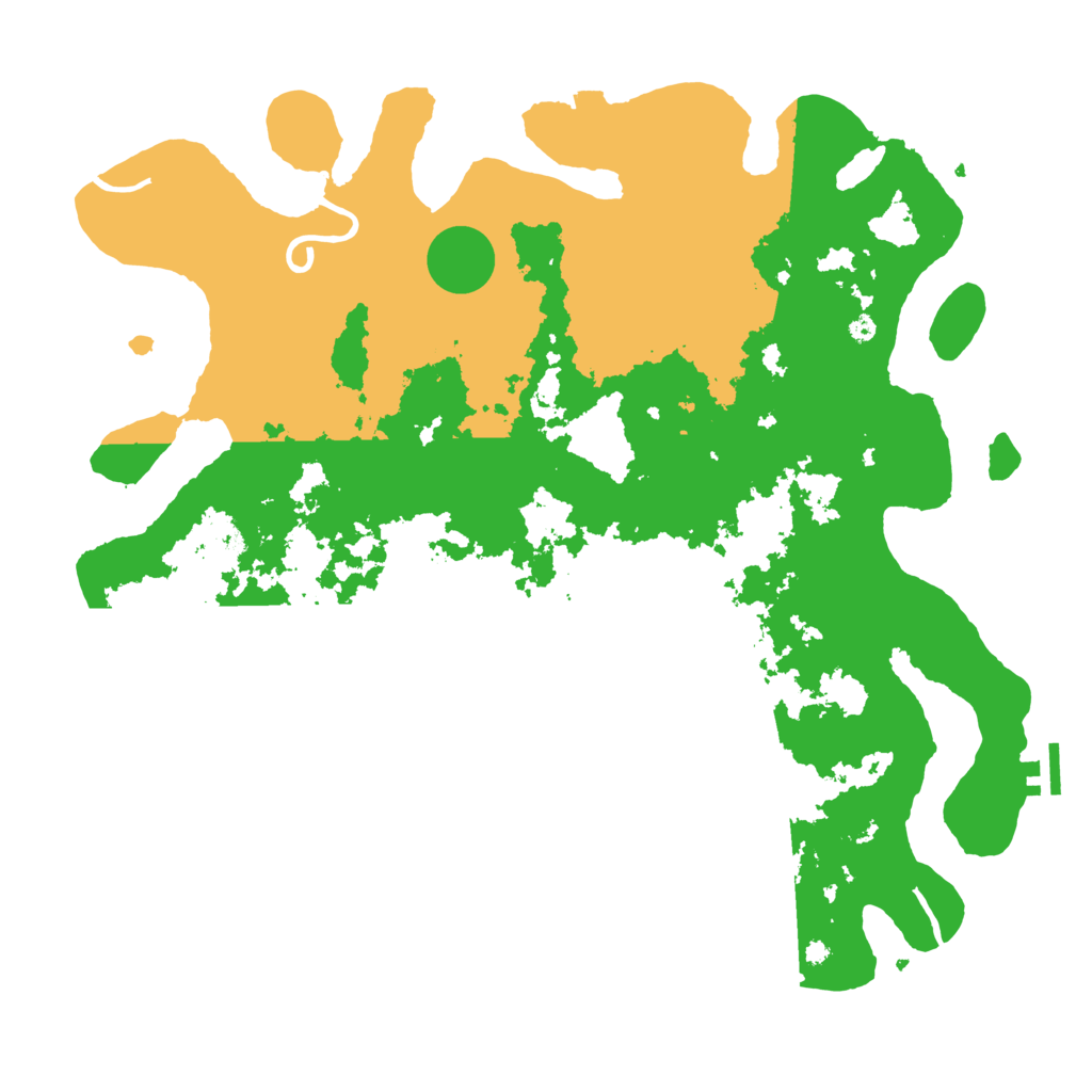 Biome Rust Map: Procedural Map, Size: 4250, Seed: 1705998186