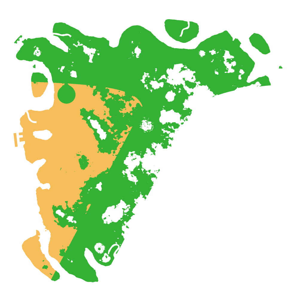 Biome Rust Map: Procedural Map, Size: 4500, Seed: 752284752