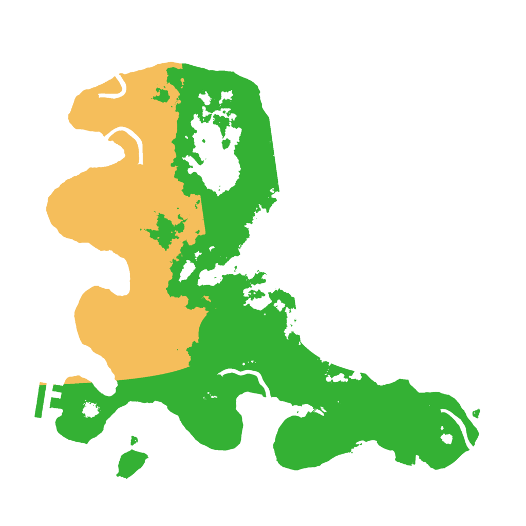 Biome Rust Map: Procedural Map, Size: 3000, Seed: 958429892