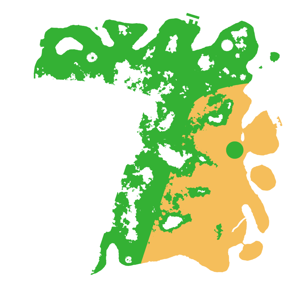 Biome Rust Map: Procedural Map, Size: 4500, Seed: 1380635817