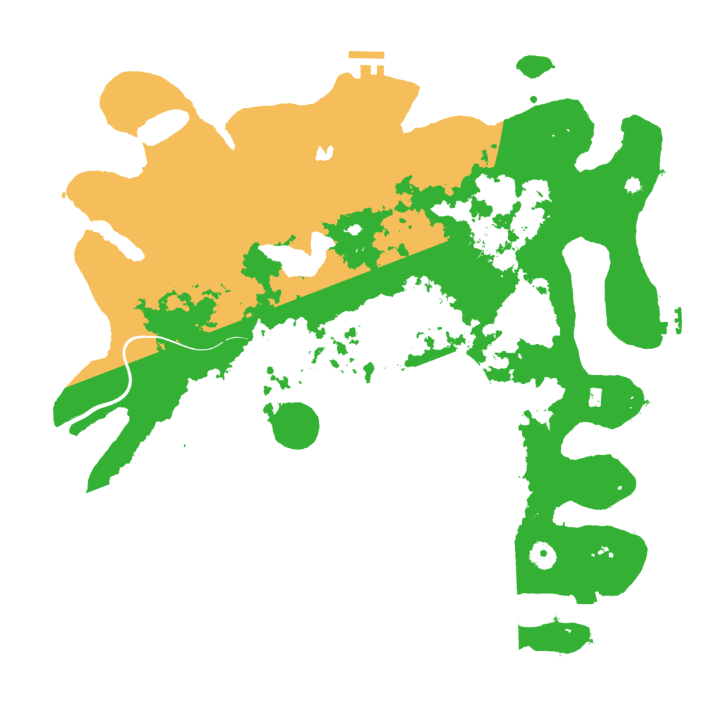 Biome Rust Map: Procedural Map, Size: 4000, Seed: 334726990