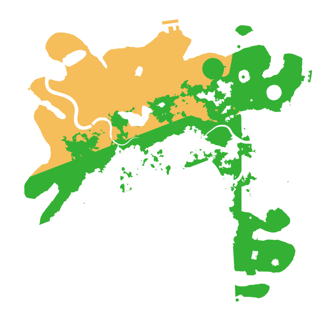 Biome Rust Map: Procedural Map, Size: 4000, Seed: 334726990