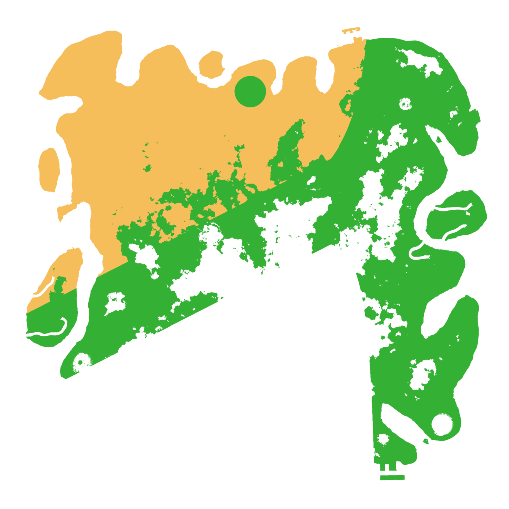 Biome Rust Map: Procedural Map, Size: 4250, Seed: 20385