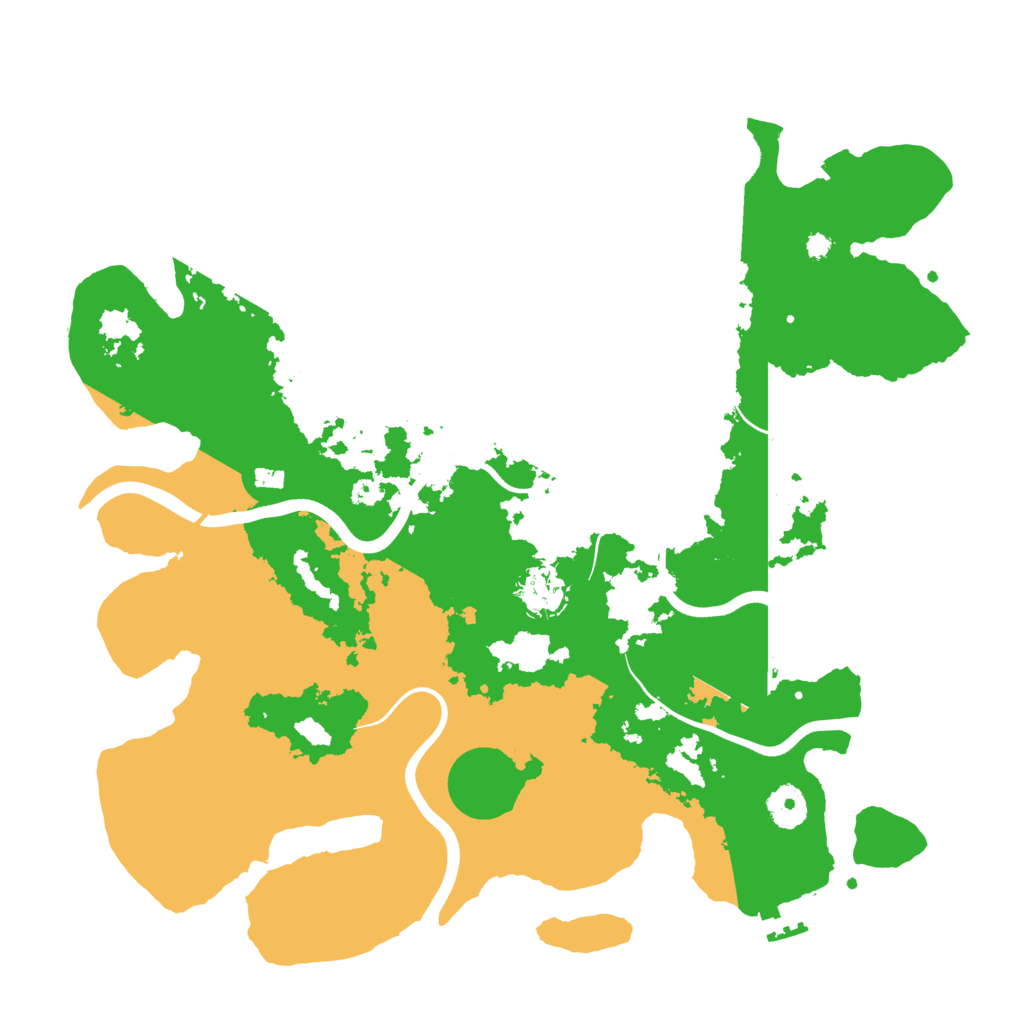 Biome Rust Map: Procedural Map, Size: 3750, Seed: 1560835952