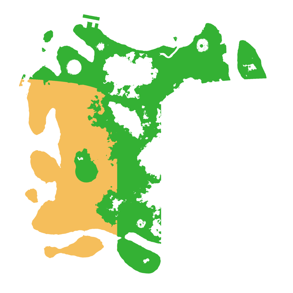 Biome Rust Map: Procedural Map, Size: 3500, Seed: 2003312723