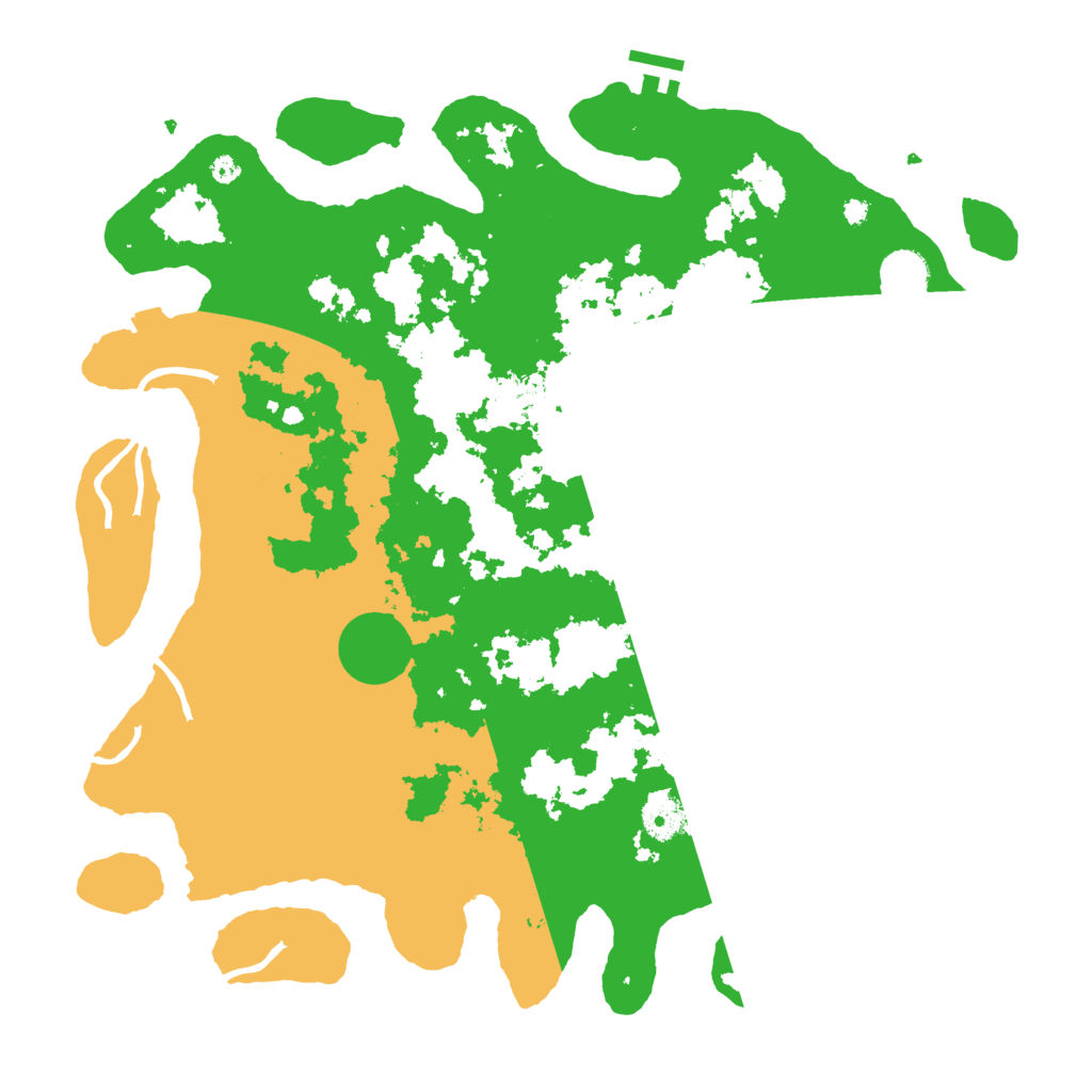 Biome Rust Map: Procedural Map, Size: 4000, Seed: 1088784938