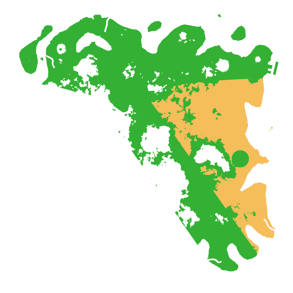 Biome Rust Map: Procedural Map, Size: 4500, Seed: 1546790678