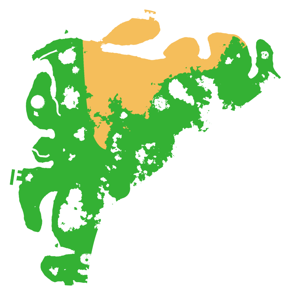 Biome Rust Map: Procedural Map, Size: 4000, Seed: 1877462722