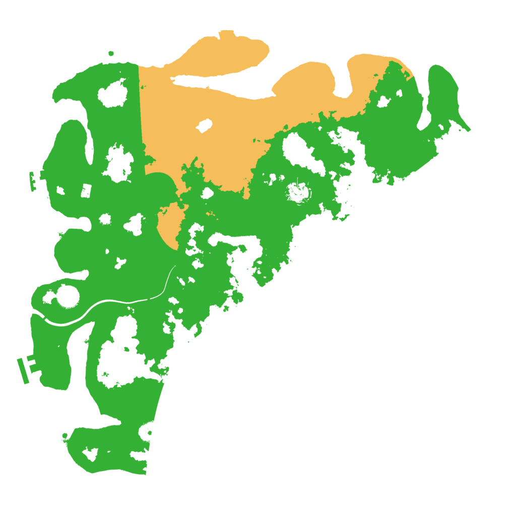 Biome Rust Map: Procedural Map, Size: 4000, Seed: 1877462722