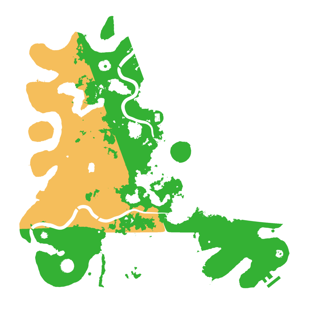 Biome Rust Map: Procedural Map, Size: 4000, Seed: 672309547