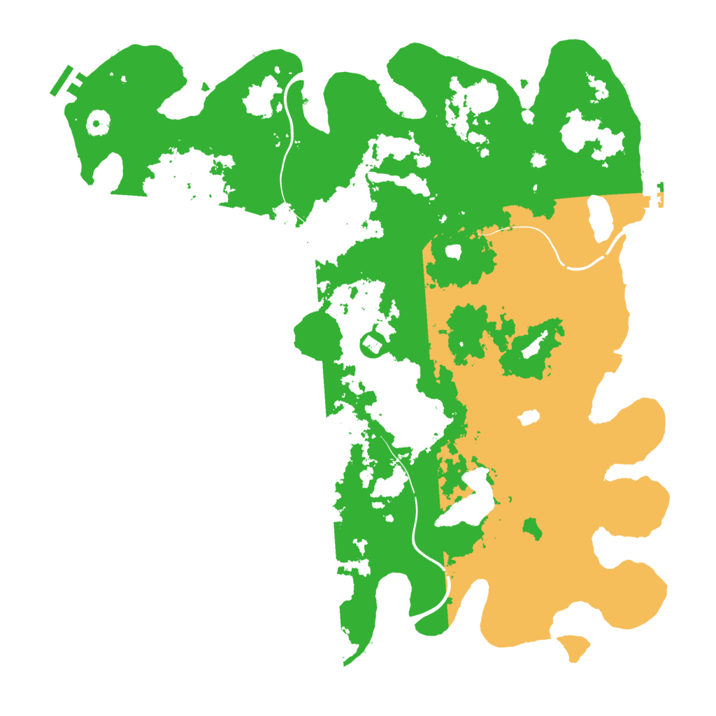 Biome Rust Map: Procedural Map, Size: 4250, Seed: 1646293958