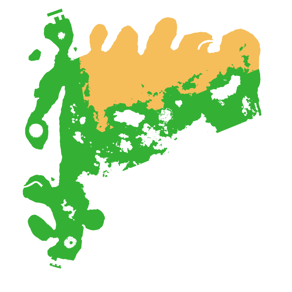 Biome Rust Map: Procedural Map, Size: 3750, Seed: 36436006