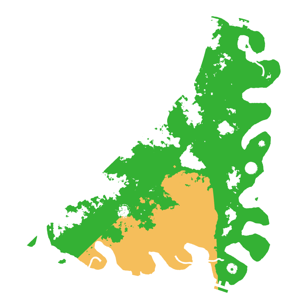 Biome Rust Map: Procedural Map, Size: 4250, Seed: 7654567