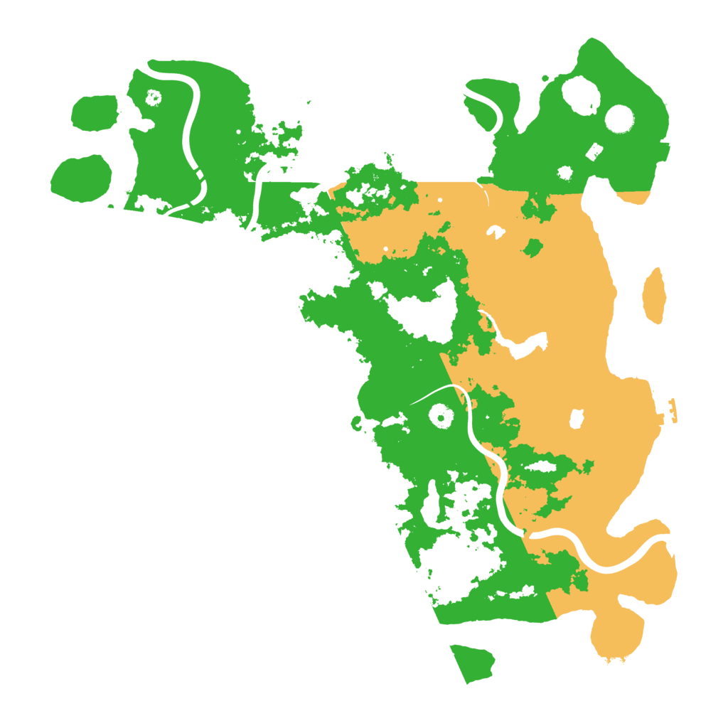 Biome Rust Map: Procedural Map, Size: 4500, Seed: 315686146