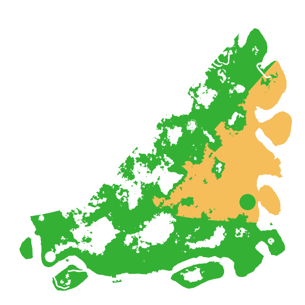 Biome Rust Map: Procedural Map, Size: 5000, Seed: 2147000000