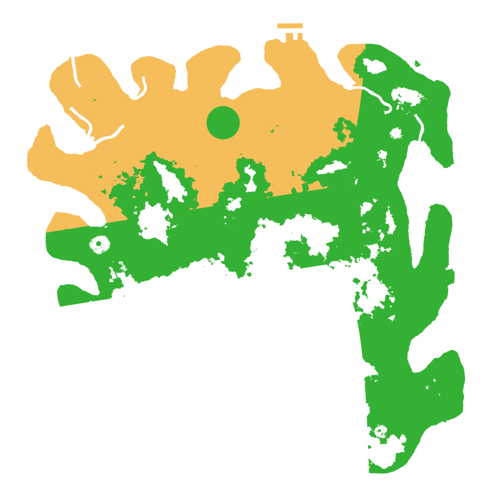 Biome Rust Map: Procedural Map, Size: 4000, Seed: 12092024