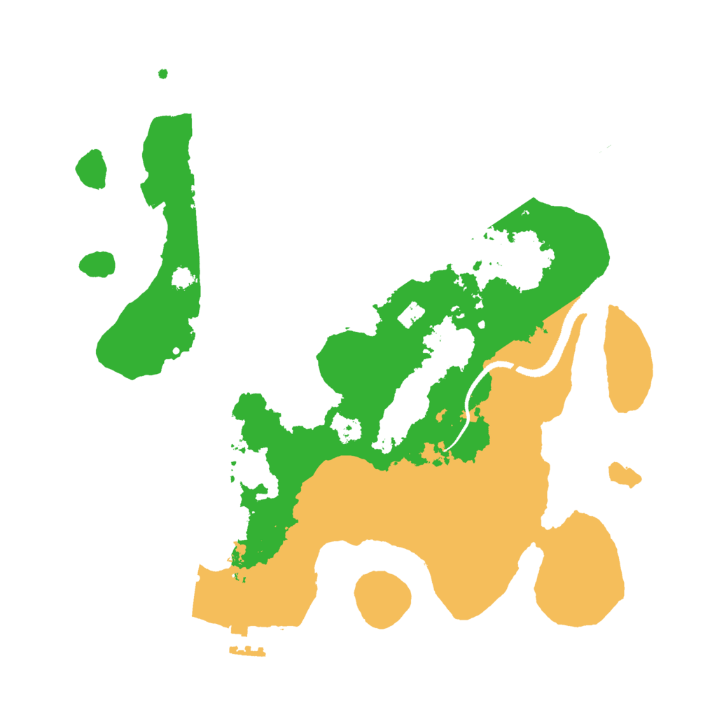 Biome Rust Map: Procedural Map, Size: 3000, Seed: 1983029