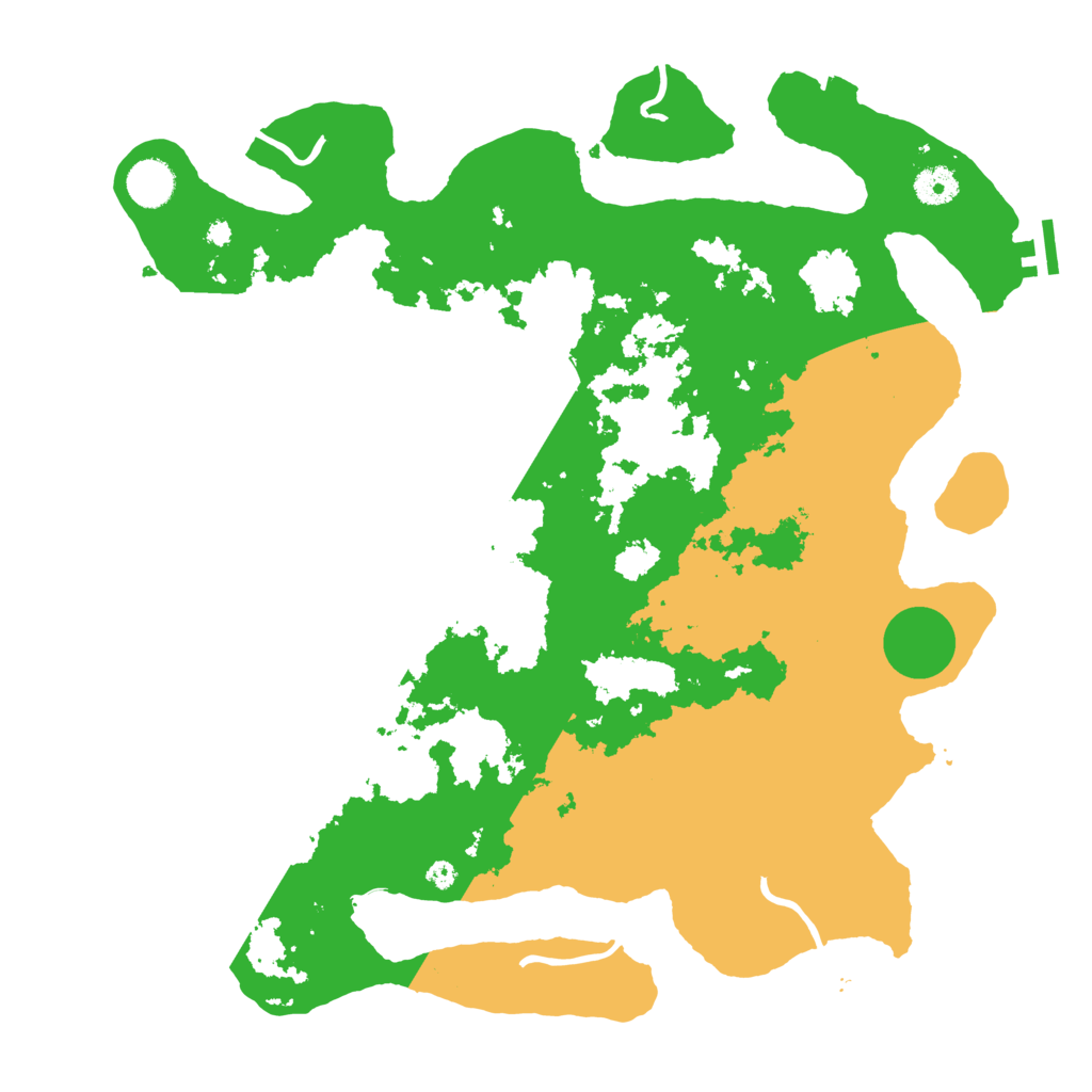 Biome Rust Map: Procedural Map, Size: 4000, Seed: 2054797574