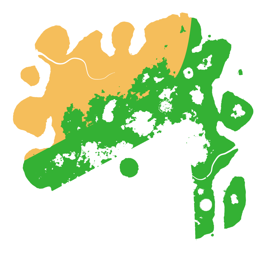 Biome Rust Map: Procedural Map, Size: 3850, Seed: 866525311