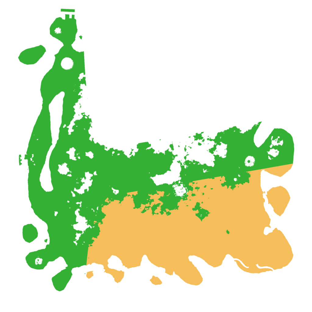 Biome Rust Map: Procedural Map, Size: 4500, Seed: 245489530