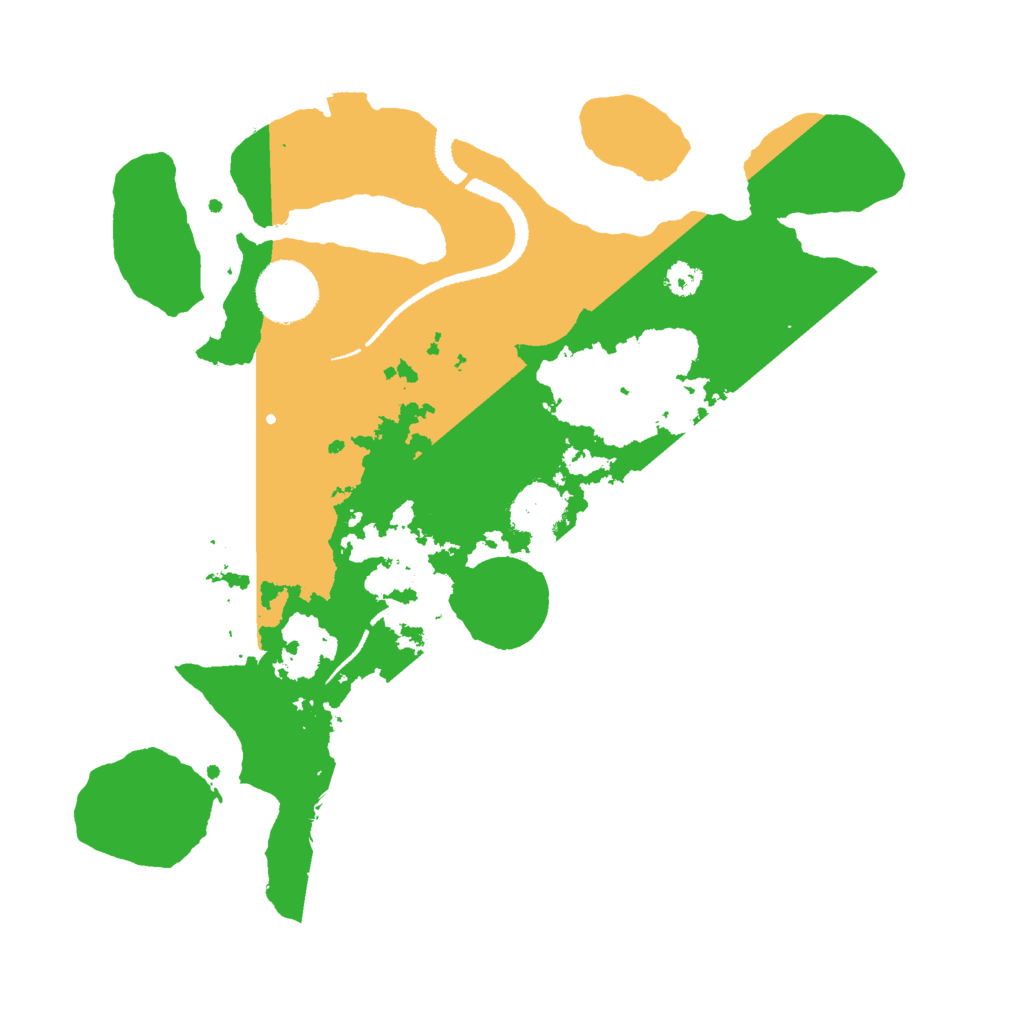 Biome Rust Map: Procedural Map, Size: 3000, Seed: 2096052994
