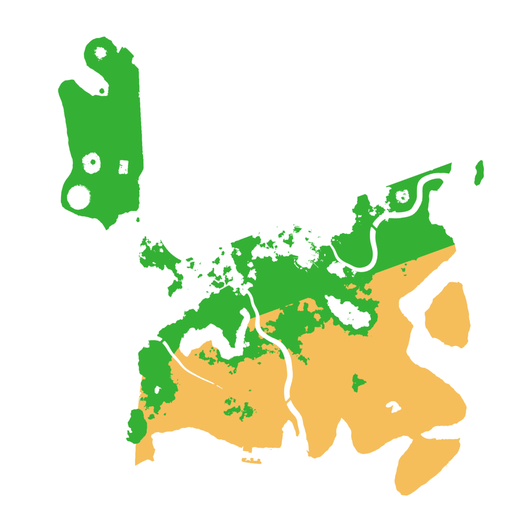 Biome Rust Map: Procedural Map, Size: 4000, Seed: 1968528801